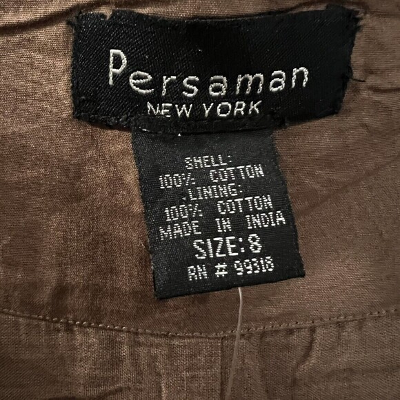 Persaman New York A-Line Brown‎ Skirt Size 8 - Picture 8 of 11